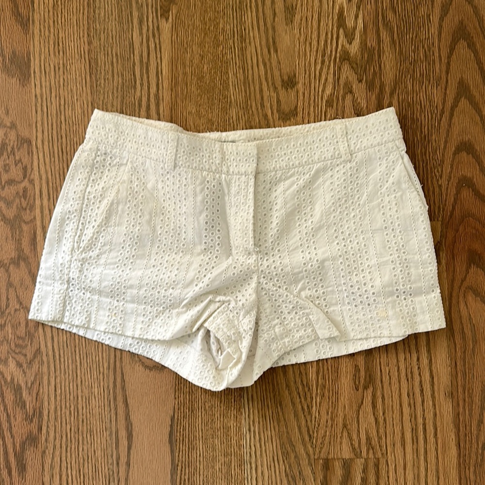 Theory White Shorts